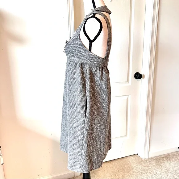 NWT ANNA SUI For Target Tweed Halter A-Line Dress—SZ. XS - Picture 9 of 17